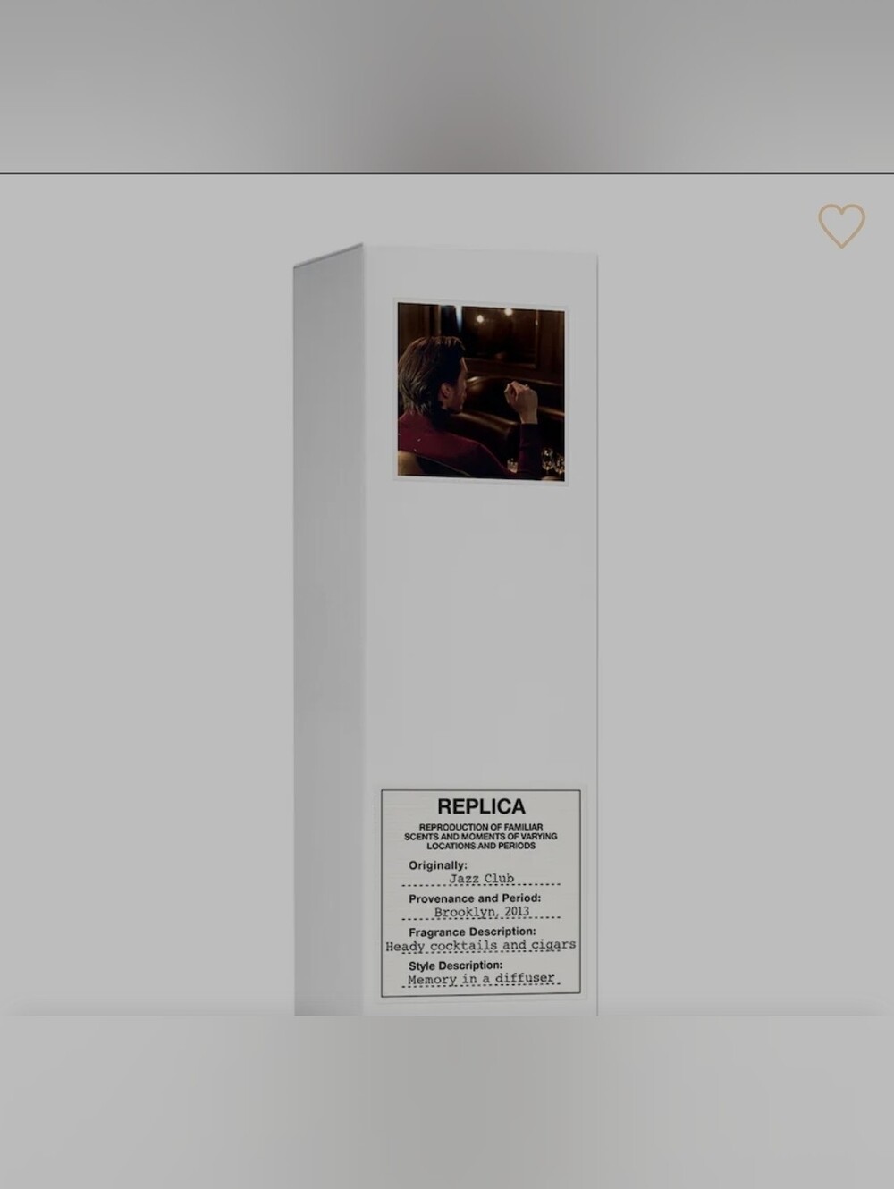 MAISON MARGIELA Replica Jazz Club Diffuser (185ml)